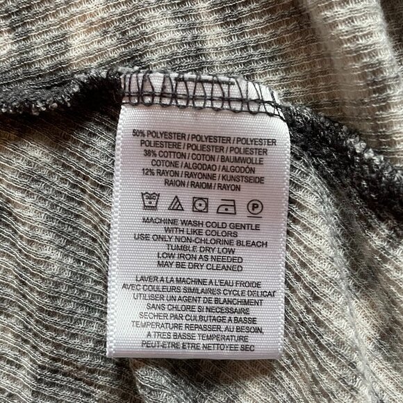 Urban Outfitters Ecote Waffle Knit Long Sleeve Top - Picture 11 of 11